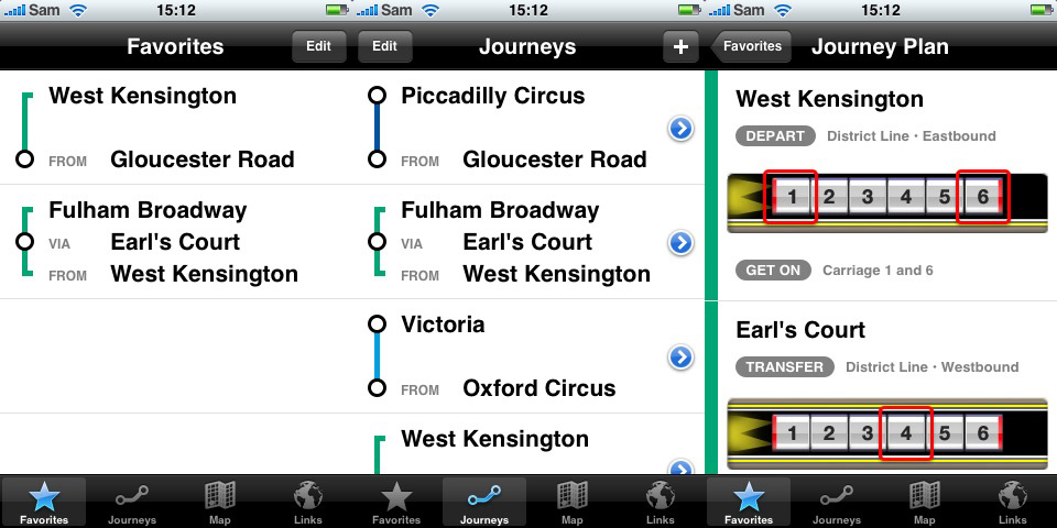 Technology & Travel: Tube Exits